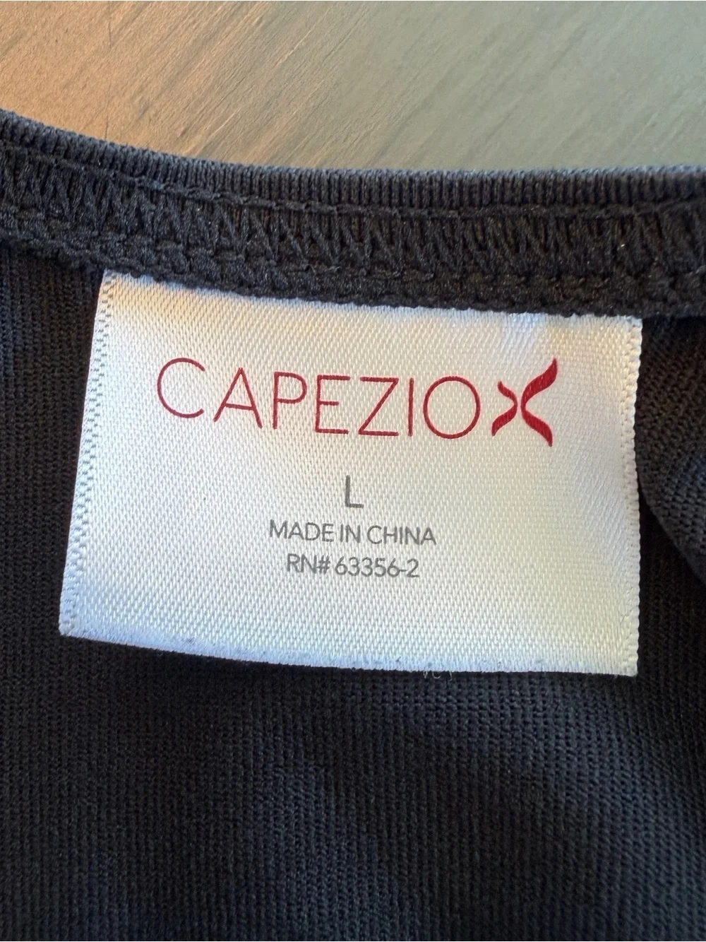 Capezio Black Ballet Dance Leotard with Chiffon Skirt Sz L